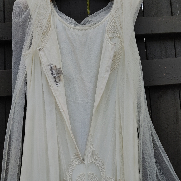 Vintage Marie St Clair Lace Dress Size 16 - Picture 10 of 11